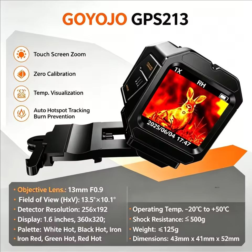 Thermal Imaging Camera 256X192 - GOYOJO Mini Touch Infrarood Thermische Imager