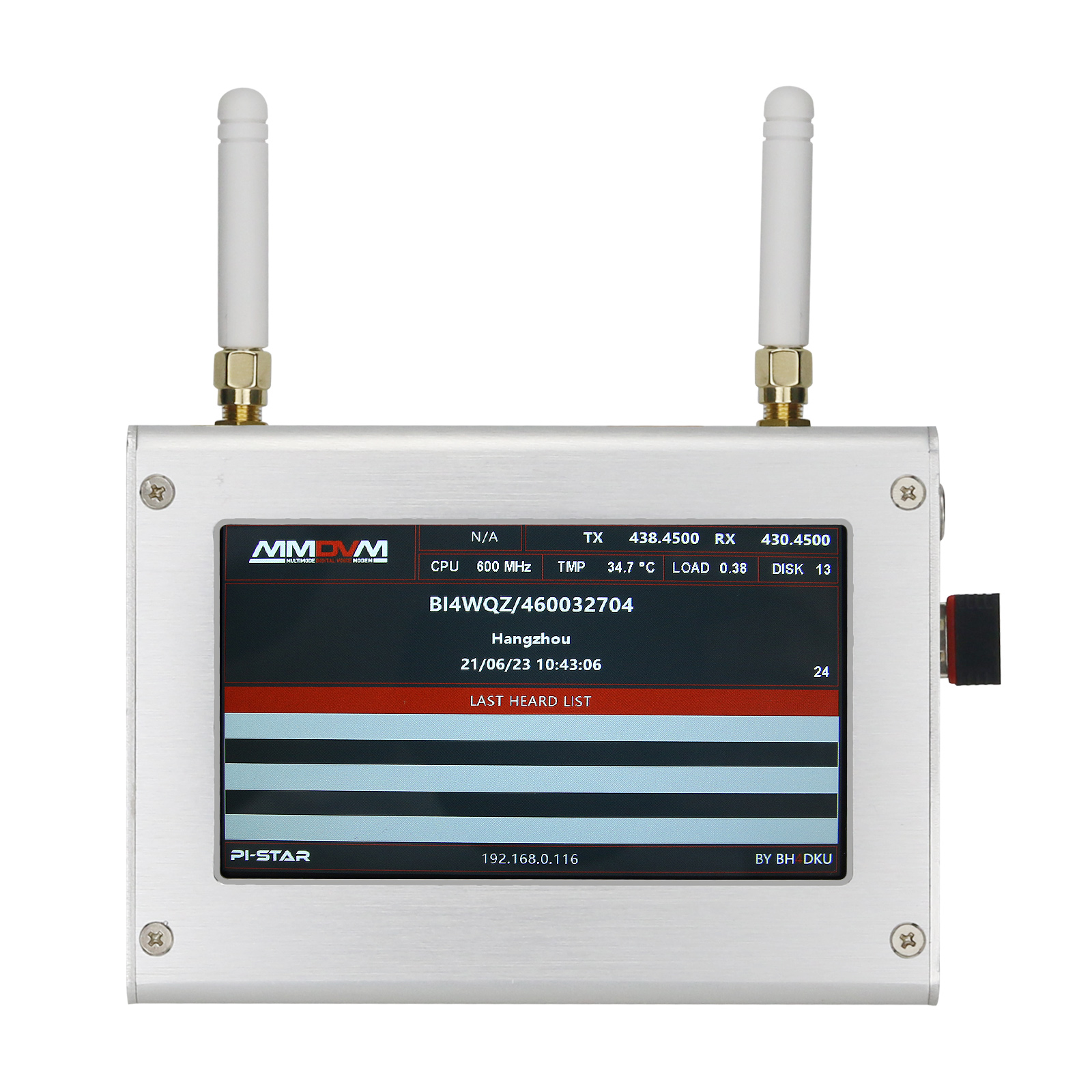 Topdon Tc001 Thermal Camera - HamGeek Duplex MMDVM Hotspot met 4,3