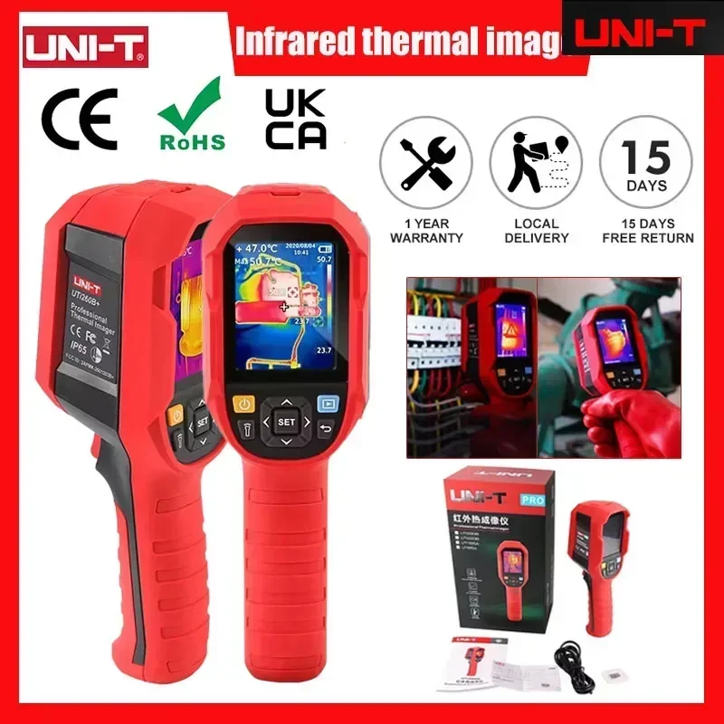 Nf 521 Thermal Imaging Camera - UNI-T UTI260B+ UTI165B+ Handheld Thermische Beeldvormingscamera