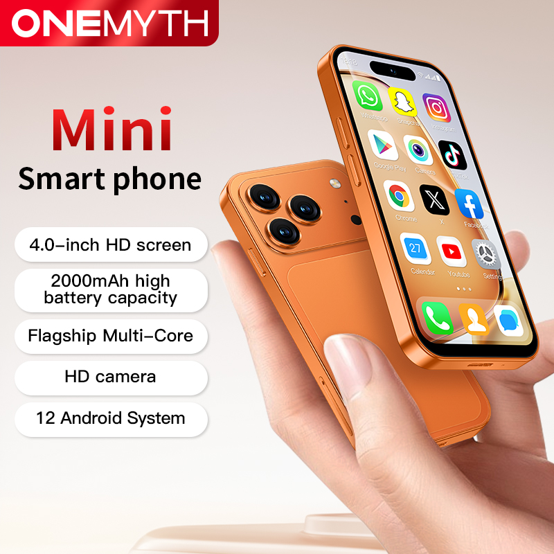 Seek Compact Pro Android - ONEMYTH A18 Pro Mini 4G Smartphone