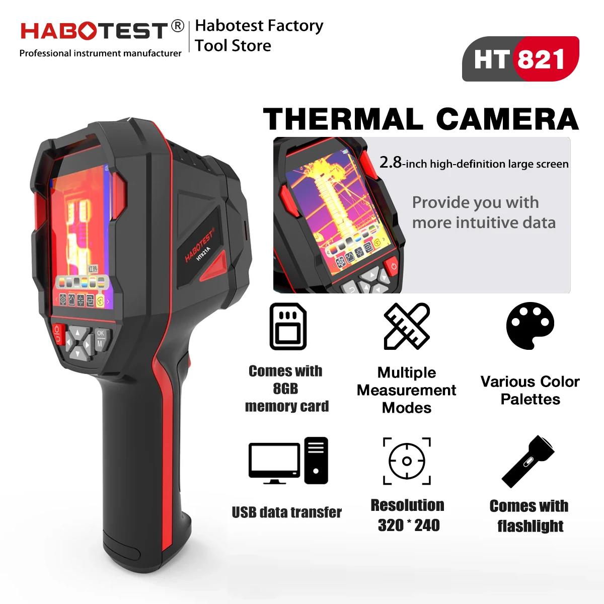 Nf 521 Thermal Imaging Camera - HABOTEST HT821A Thermische Camera 96X96 Pixels