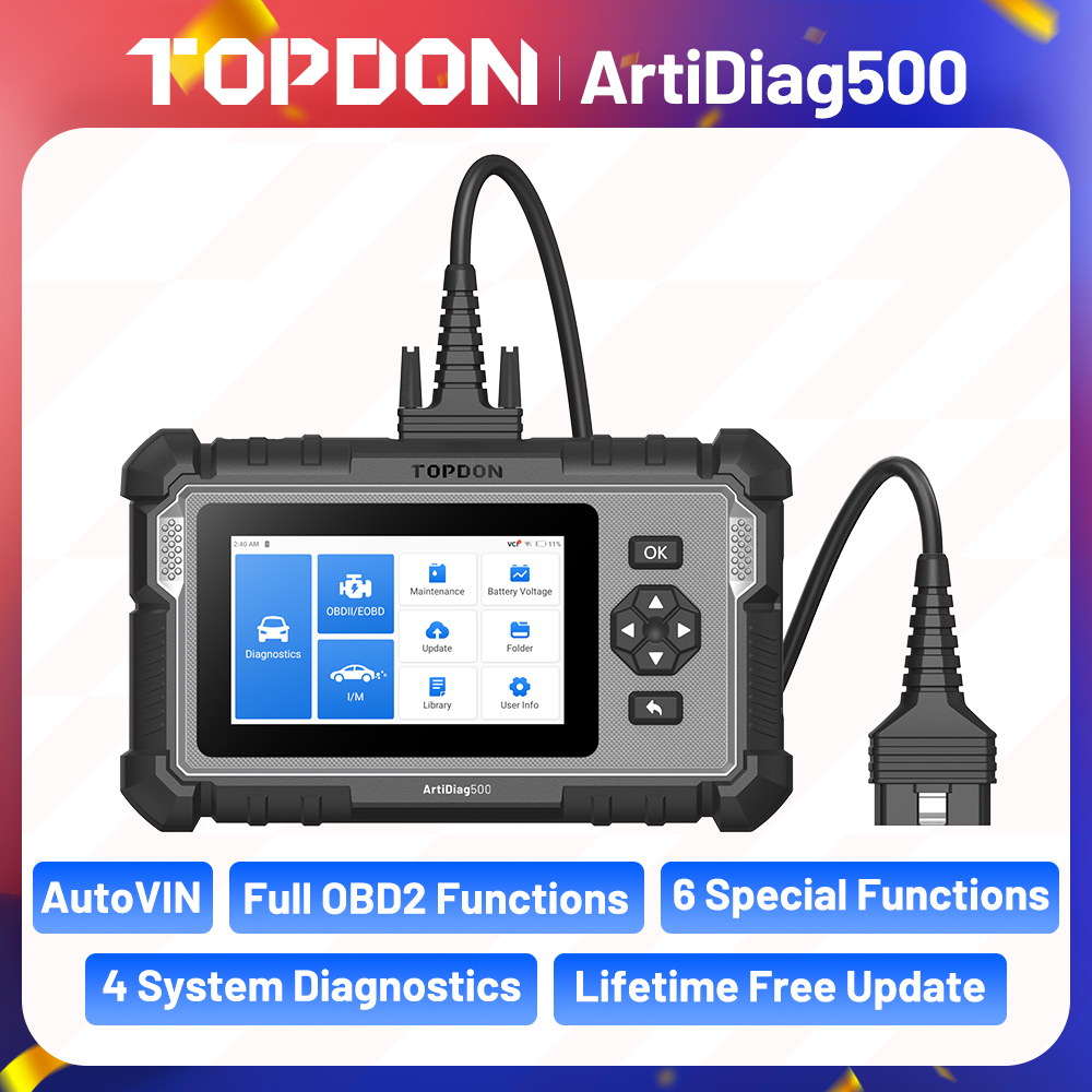 Topdon Tc001 Thermal Camera - Topdon ArtiDiag500 Auto Diagnostisch Hulpmiddel Volledige