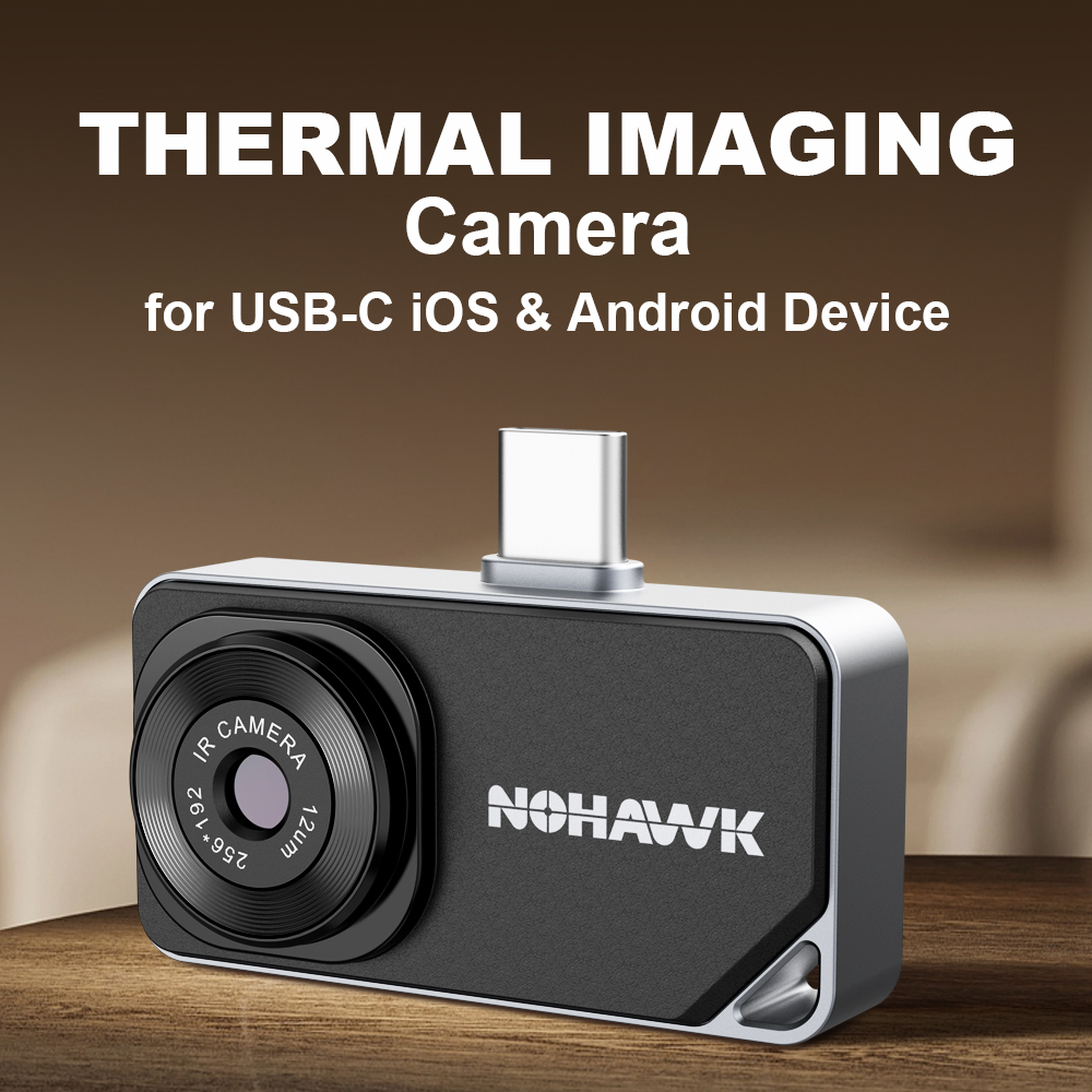 Nf 521 Thermal Imaging Camera - NOHAWK Plug-and-Play Thermische Beeldcamera 256×192 voor
