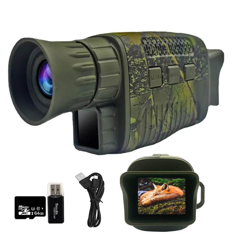 Hunting Thermal Imaging Scope - Camping Niet-warmtebeeldcamera Infrarood nachtzichtapparaat HD thermische