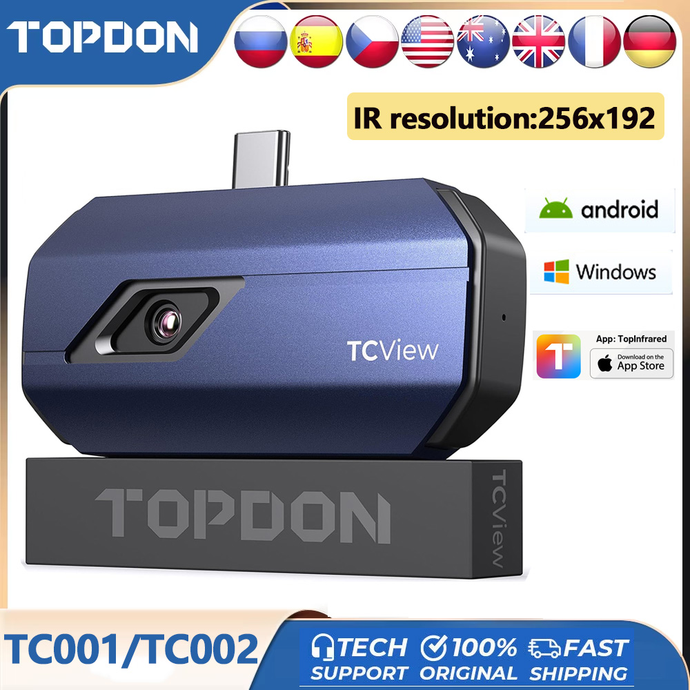 Topdon Tc001 Thermal Camera - TOPDON TC001/TC002/TC002C DUO Thermische camera voor