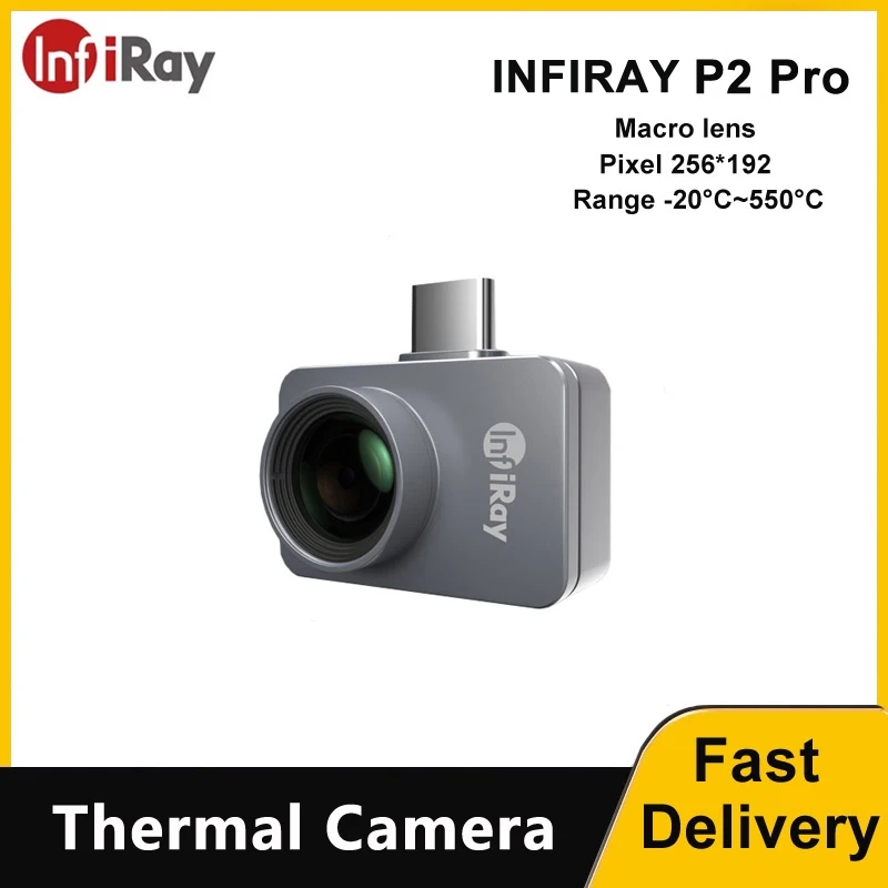 InfiRay P2 Pro Mobiele telefoo - Infiray P2 Pro Macro Lens recensie en prijs