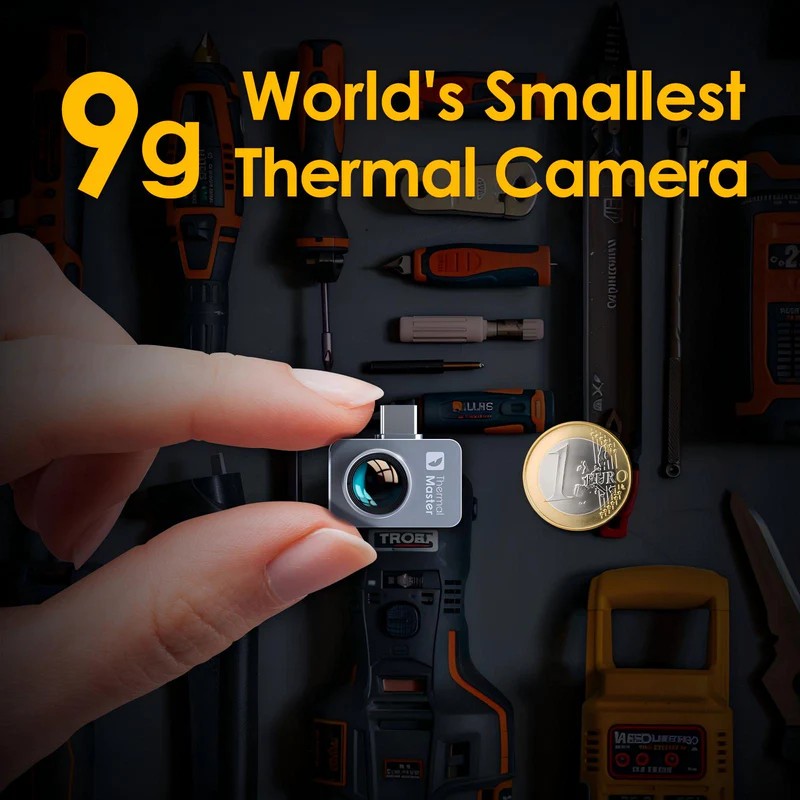InfiRay P2 Pro Thermische Came - Infiray P2 Pro Macro Lens recensie en prijs