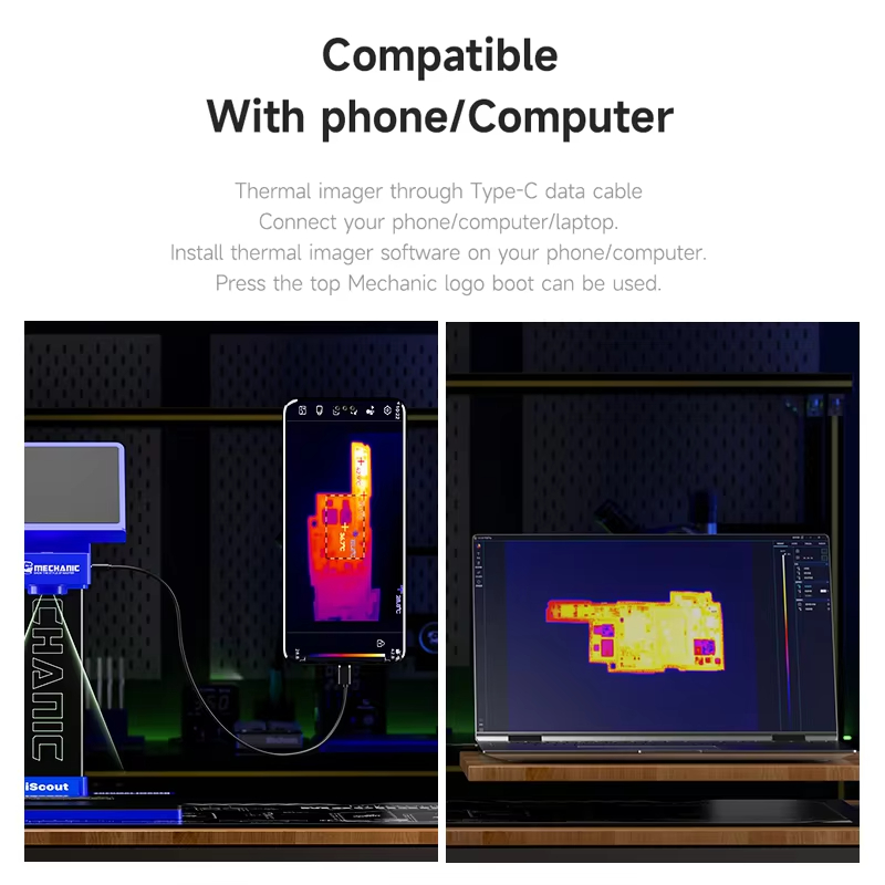 Mechanic iScout 3D Thermische  - Thermal Imager Pcb Repair recensie en prijs