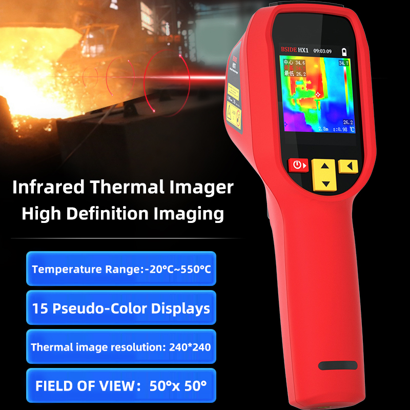 HX1 Thermische beeldvormingsca - Nf 521 Thermal Imaging Camera recensie en prijs