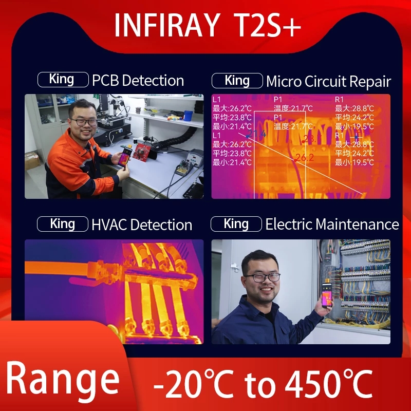 InfiRay T2S Plus Warmtebeeldca - Thermal Imager Pcb Repair recensie en prijs