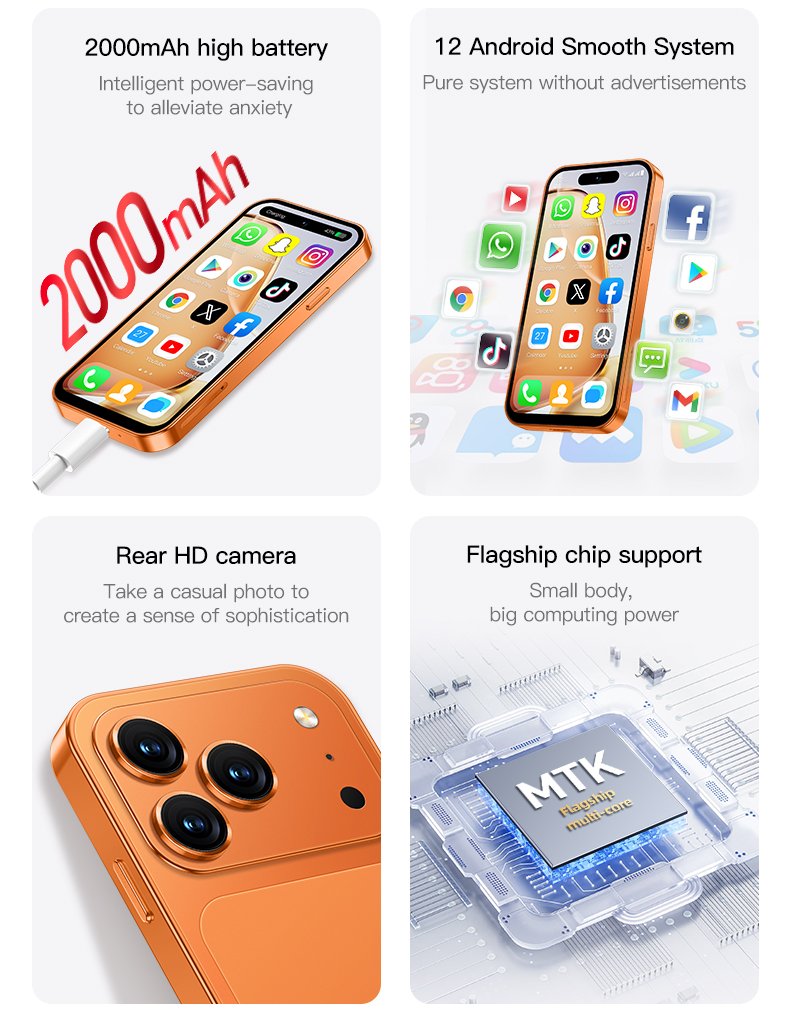 ONEMYTH A18 Pro Mini 4G Smartp - Seek Compact Pro Android recensie en prijs