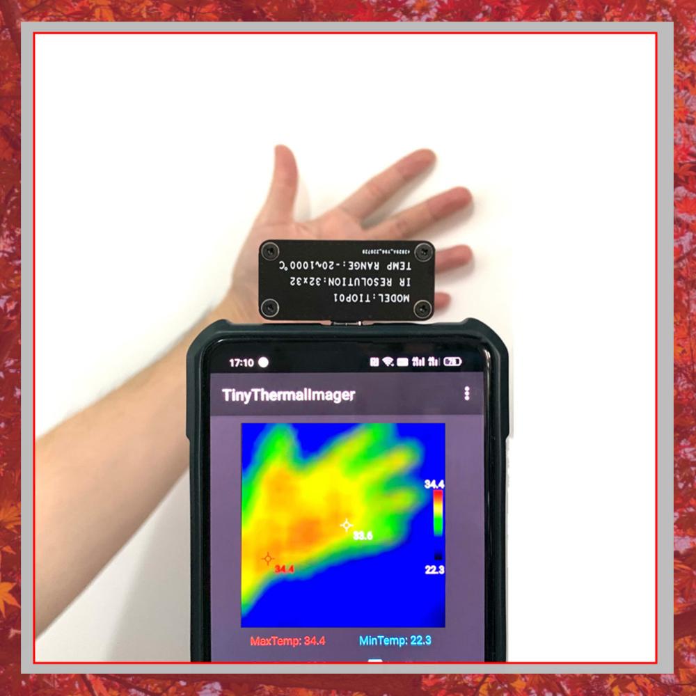 TIOP01 32x32 Warmtebeeldcamera - Tiop01 Thermal Camera recensie en prijs