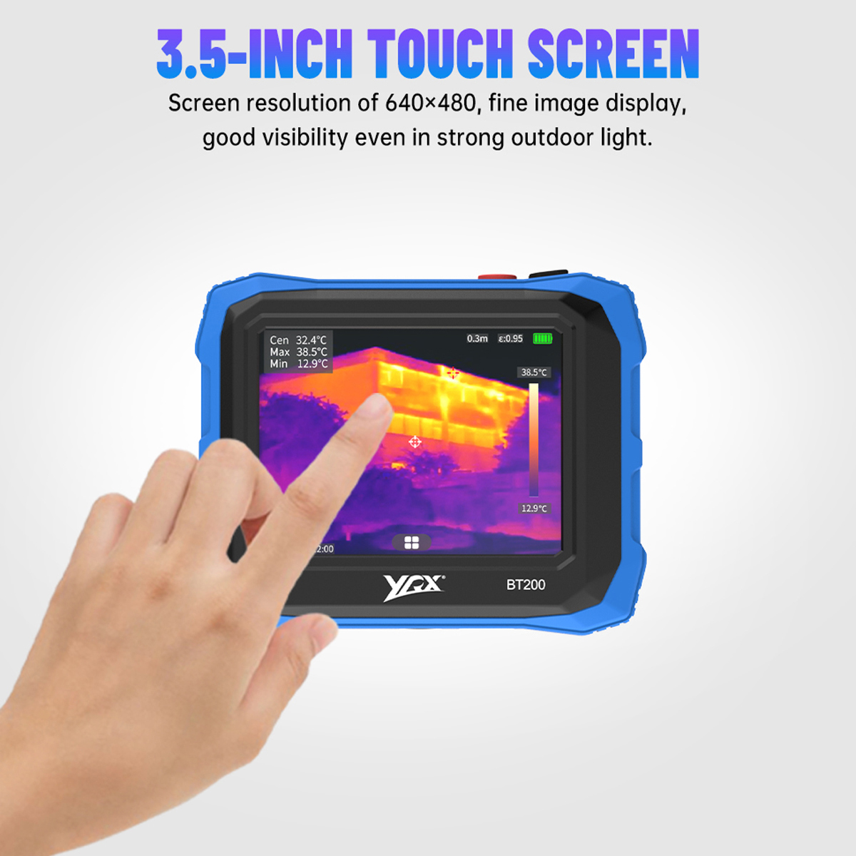 YRX BT200 Flat Panel Thermisch - Thermal Imaging Camera 256X192 recensie en prijs
