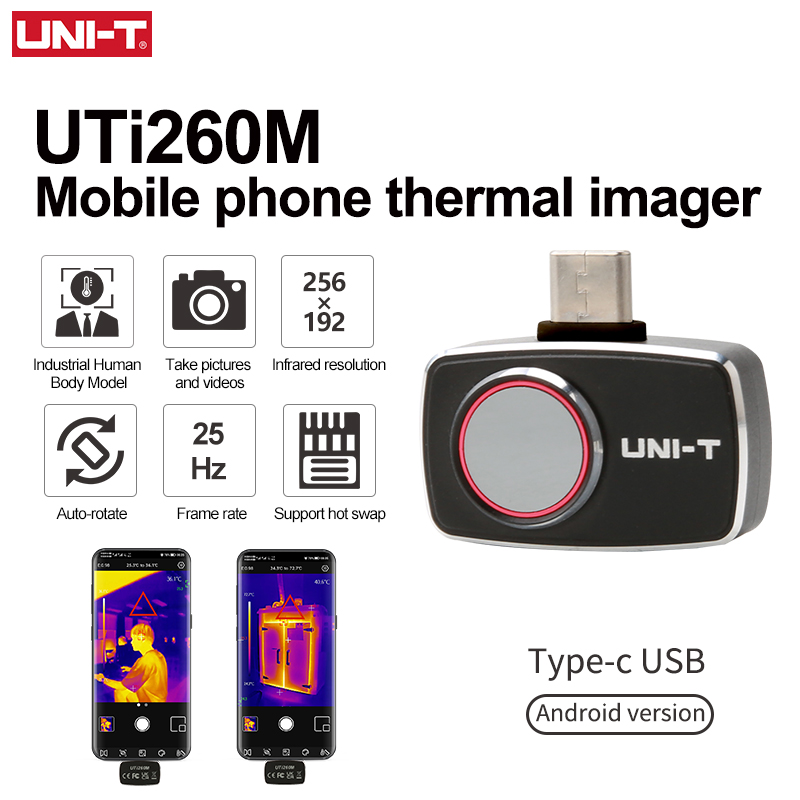 UNI-T Warmtebeeldcamera Voor S - Thermal Imaging Camera 256X192 recensie en prijs