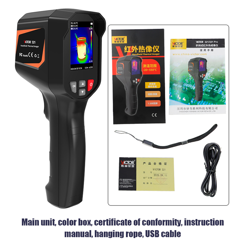 Victor 321 Handheld Infrarood  - Nf 521 Thermal Imaging Camera recensie en prijs